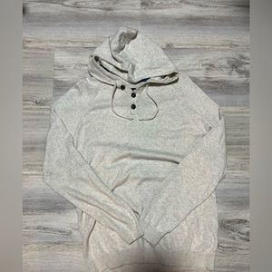 Men’s Hooded Sweater with buttons